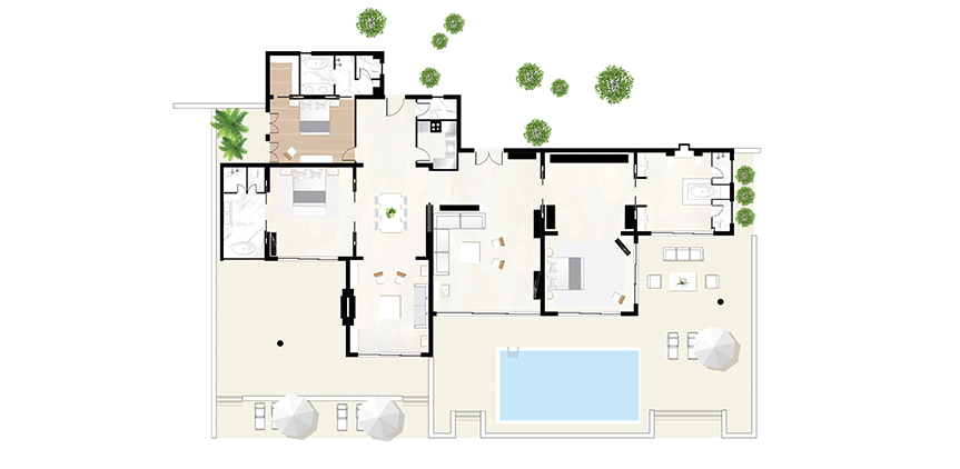 Mandola-Rosa-Presidential-Beach-Residence-private-pool-floorplan